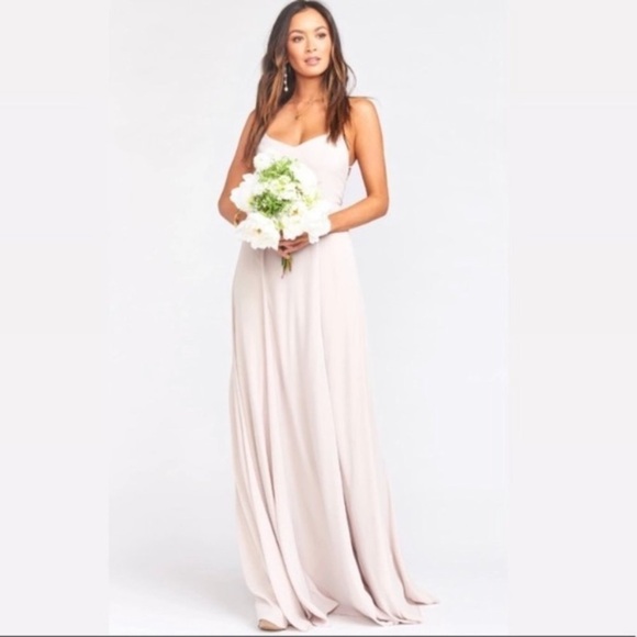 NWT Godshaw Goddess Beige Maxi Boho Dress - Picture 8 of 9